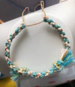 Mongolian Hand-Spun Cotton Bracelet - Image 3
