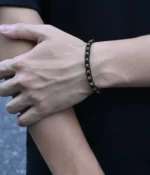 Niche Bracelet with Star & Kelsang Flower Charms - Image 2