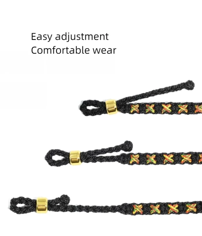 Niche Bracelet with Star & Kelsang Flower Charms - Image 4