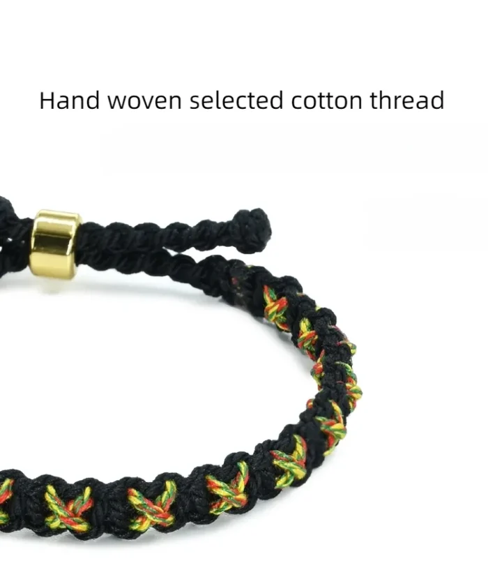 Niche Bracelet with Star & Kelsang Flower Charms - Image 3