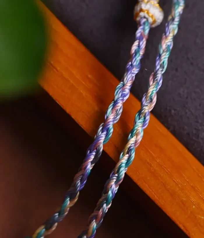 Iridescent Pendant Necklace Cord - Image 5