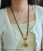 Black Pendant Cord with Sandalwood - Image 6