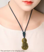 Authentic Handwoven Vajra Knot Pendant Cord - Image 3