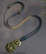Authentic Handwoven Vajra Knot Pendant Cord - Image 4