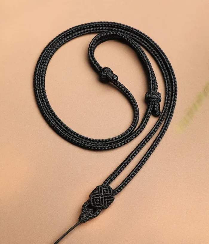 Authentic Handwoven Vajra Knot Pendant Cord - Image 8