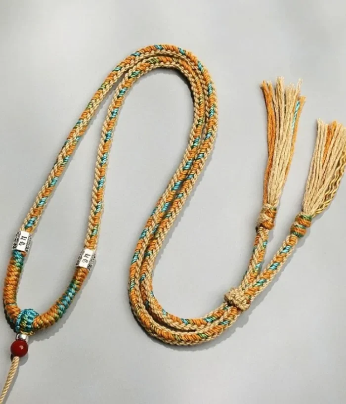 Thick Cotton Cord - Handmade Pendant String - Image 5