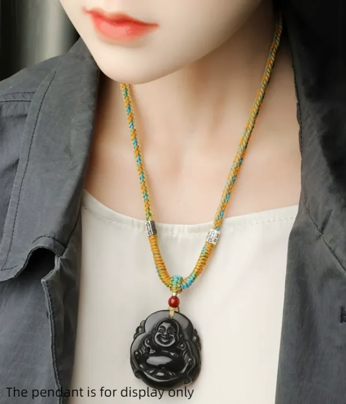 Thick Cotton Cord - Handmade Pendant String - Image 2