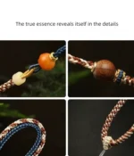 Hand-woven amber blessing necklace - Image 3